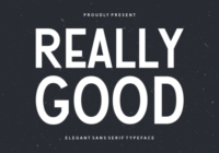 Really Good Font - Featured Image