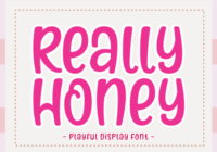 Really Honey Font - Featured Image