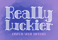 Really Luckier Font - Featured Image