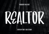 Realtor Font - Featured Image
