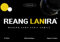 Reang Lanira Font - Featured Image
