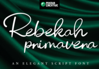 Rebekah Primavera Font - Featured Image