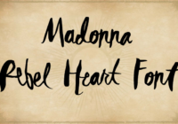 Rebel Heart Font - Featured Image