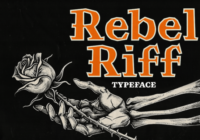 Rebel Riff Font - Featured Image