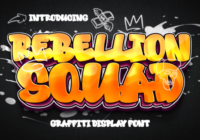 Rebellion Squad Font - Featured Image