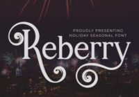Reberry Font - Featured Image