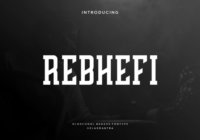 Rebhefi Font - Featured Image