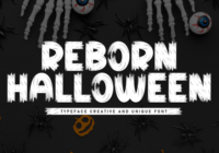 Reborn Halloween Font - Featured Image