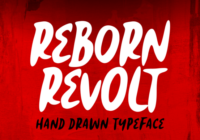 Reborn Revolt Font - Featured Image
