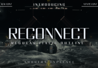 Reconnect Font - Featured Image