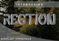 Rection Font - Featured Image