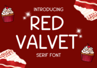 Red Valvet Font - Featured Image
