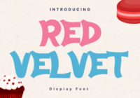 Red Velvet Font - Featured Image