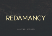 Redamancy Font - Featured Image