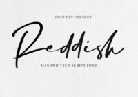 Reddish Font - Featured Image