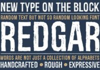Redgar Font - Featured Image