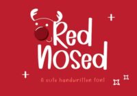 Rednosed Font - Featured Image