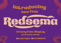 Redsema Font - Featured Image