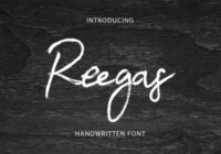 Reegas Font - Featured Image