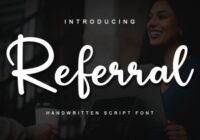 Referral Font - Featured Image