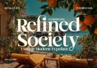 Refined Society Font - Featured Image