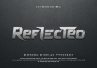 Reflected Font - Featured Image