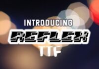 Reflex Font - Featured Image