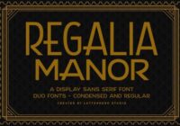 Regalia Manor Font - Featured Image