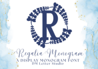 Regalia Monogram Font - Featured Image