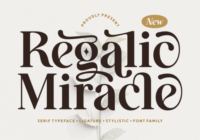 Regalic Miracle Font - Featured Image