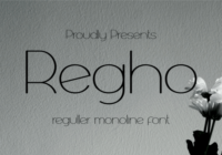 Regho Font - Featured Image