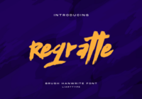 Regratte Font - Featured Image