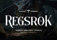 Regsrok Font - Featured Image