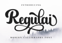 Regulai Font - Featured Image