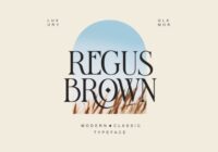 Regus Brown Font - Featured Image