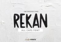 Rekan Display Font Font - Featured Image