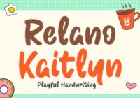 Relano Kaitlyn Font - Featured Image