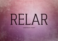 Relar Font - Featured Image