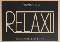 Relaxii Font - Featured Image