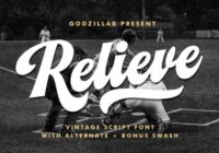 Relieve Font - Featured Image