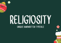 Religiosity Font - Featured Image