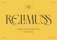 Relimuss Font - Featured Image