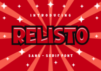 Relisto Font - Featured Image