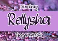 Rellysha Font - Featured Image