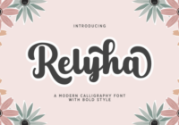 Relyha Font - Featured Image