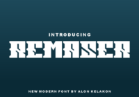 Remaser Font - Featured Image