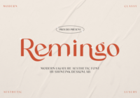 Remingo Font - Featured Image