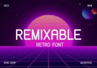 Remixable Font - Featured Image