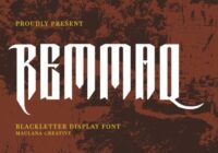 Remmaq Font - Featured Image