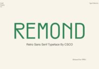 Remond Font - Featured Image